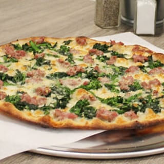 White Broccoli Rabe & Lamberti Sausage Pizza (Small)