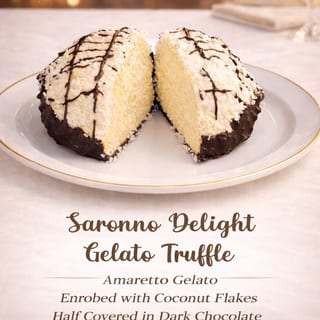Saronno Delight Gelato Truffle