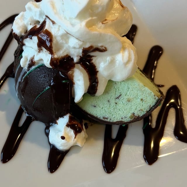Dark Chocolate Pistachio Truffle.