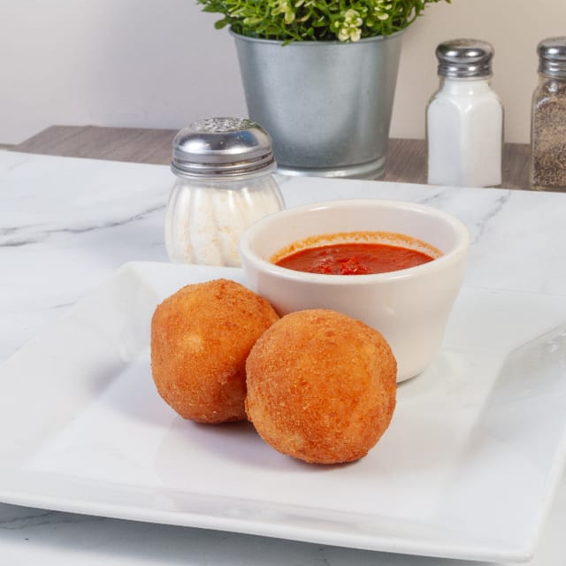 Arancini Pea & Meat.