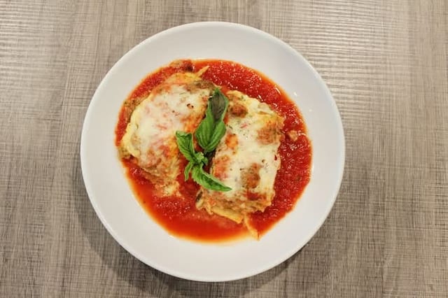 Homemade Meat Lasagna.